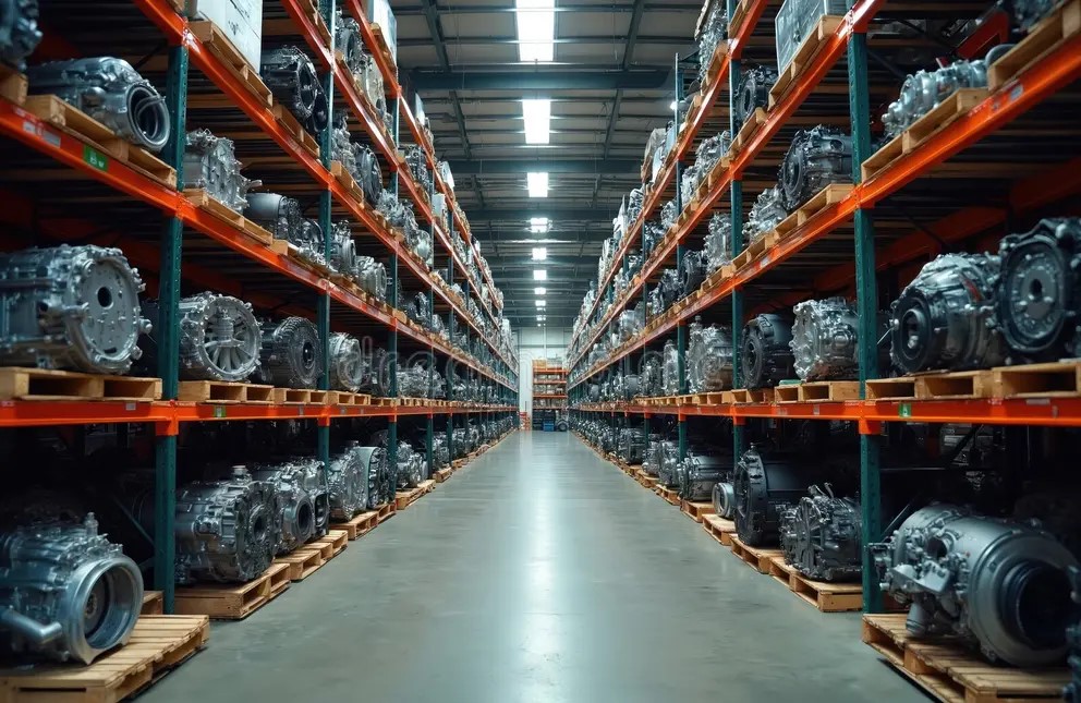 Automotive parts warehouse